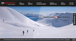 Desktop Screenshot of bergschule.at